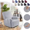 Cubiertas de silla Jacquard Reclinable Sofá Cubierta Elástica Reclinable Estiramiento Sillón Ajustable La mayoría para la sala de estar