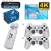 Gamecontroller Joysticks Y6 4K TV Game Stick Videospielkonsole 60fps HDMI-Ausgang Niedrige Latenz GD10 Tragbare Retro-Spielekonsole mit zwei Griffen für GBA / PS1Y240322