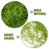 Faux gazon décoratif en mousse pour plantes, jardinière artificielle d'intérieur en pot, projet de bricolage vert