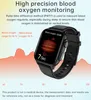 LY9 Smartwatch NFC GPS Map Navigation Heart Rate Blodtryck Syre Sugar Monitor Sleep Tracker Wearable Bluetooth Smart Wrist Watch IP6X Waterproof