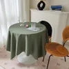 Pano de mesa impermeável e à prova de óleo estilo ins estilo nórdico imitação de pele de carneiro almofada de couro de alta qualidade