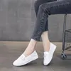 Casual Shoes Little White Women's 43 Large Size Autumn 2024 Loafers Flat Bottom Wild Lazy Single Women