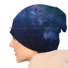 Berretti Galaxy Berretti Cappello lavorato a maglia Astronomia Astrale Cosmo Universo Spazio Semplice trama astratta Stelle Via Lattea Cielo stellato