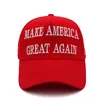 Шляпы Trump Activity Хлопковая бейсболка с вышивкой Trump 45-47th Make America Great Again Спортивная шляпа