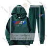 Survêtement Trapstar pour hommes Marque TRAPSTAR Imprimé Sportswear Hommes 16 couleurs Chaud Deux Pièces Ensemble Lâche Sweat À Capuche Pantalon Jogging 565