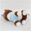 Animaux en peluche en peluche 2024, vente en gros, chien mignon, jouets, jeux pour enfants, camarades de jeu, cadeaux de vacances, décoration de chambre, livraison directe Otfn4