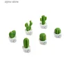 Koelkastmagneten 6 stuks bevroren magneten schattige sappige plantenmagneetknoppen cactus koelmiddelinformatie stickers magneten leuke verjaardagscadeaus voor kinderen Y240322