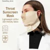 Moda máscaras faciais pescoço gaiter verão upf50 + respirável fino chiffon rosto protetor solar máscara facial esportes bicicleta condução proteção ultravioleta gelo seda ajustável