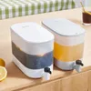 Water Flessen 4L Koude Ketel Met Kraan Grote Capaciteit Koelkast Drank Dispenser Limonade Fles Emmer Voor Thuis Fruit Theepot