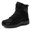 Walking Shoes Fujeak Warm Snow Boots Desert Tactical Combat Military Plus Size Cotton Mens Outdoor Work Special Forces