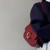 Sacs à bandoulière en cuir verni pour femmes, sac Hobo à boucle réglable, sangle réglable, fourre-tout Vintage décontracté, sac à main rétro sous les aisselles, rencontres quotidiennes