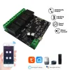 Control Tuya Wifi Switch SelfLocking Relay Module 10A Rele Relay Controller 732V 12V 24V Smart Life Jog Work with Alexa Google Home