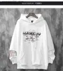 Sweats à capuche masculine Sweatshirts Mens Sudaderasas Con Capucha Loft Print Hoodie Y2K Vêtements HARAJUKU ANIME HIPHOP Japonais sweatwirtwirt Q240322