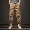 Men's Pants Work Long Casual Camouflage Multi Pocket Cotton