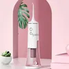 Other Appliances Portable oral irrigator USB charging sink electric adult pink travel water pick for teeth cleaning oral machine H240322