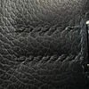 High quality all-wax sewing dance bag evercolor calfskin single shoulder crossbody bag Black