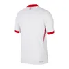 2024 2025 Polands Lewandowski Soccer Jerseys Polonia 24 25 Krychowiak Grosicki Zielinski Milik Zalewski Szymanski Shirt de football polonais Hommes Kits Kits Sock