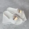 Slippers Luxurys Designer Palazzo Sandal Disual Shoe Mule Mens Womens Sandale Sliders Flat Slide بالجملة