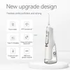 Andra apparater Oral Irrigator USB -uppladdningsbar handfat Portable Dental Sink 310 ml Vattentank IPX7 Vattentäta tänder Rengöring av resor H2403227BFY