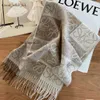 Loewly Bag Scalf SAME STAMY Jacquard Checkerboard Autumn and Winter Fashion Temperament 848 Loewly Scarf