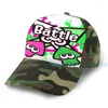 Ball Caps Fashion Splatoon 2 Regular Battle Basketball Cap Heren Dames Grafische print Zwart Unisex Volwassen Hoed