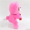 Animais de pelúcia de pelúcia 2024 atacado bonito urso rosa p brinquedos crianças jogos playmate presentes de feriado decoração do quarto entrega da gota otscw