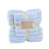 Towel Set Of 2 Body Ultra Soft Coral Hand Towels Bath Face Microfiber Full Absorbent Beauty Salon