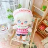 Animali di peluche ripieni 20 cm Baby Doll con capelli Bambole di peluche Bambole giocattolo Accessori Bambole idol Cotone per bambini Peluche Peluche Fan Colction Regalo L240322