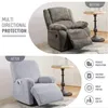 Chair Covers Washable Rhombic Recliner Slipcover Stretch Sofa Cover For Armchairs And Couches Protects Lazy Boy Relax Elastic