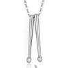 Pendant Necklaces Rock Drumstick Necklace For Men Drummer Gifts Stainless Steel Drum Stick Drop Delivery Jewelry Pendants Dhyd4
