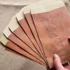 Hediye sargısı 10pcs vintage zarf mektubu kraft kağıt retro boş açık pencere düğün davetiyesi zarfları tebrik kartı 18 11cm