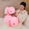 豪華な人形かわいいサンショウウオAxolochi axolotl Plush Toy Soft Ambystoma Mexican Plush Doll Filling Animal Pillow Mat GirlベビーギフトQ240322