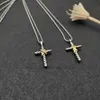 Cross Necklace Choker Box Chain Designer Luxury Halsband Dubbelmode Högkvalitativ utsökt Premium Sunflower Anchor Pendant Pendants Gift