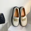 Scarpe casual Da donna Derby Sneakers femminili Zoccoli Mocassini con plateau con pelliccia Stile britannico Punta quadrata Creepers retrò in pelle