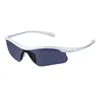 Gepersonaliseerde Y2K Millennium Style-zonnebril voor dames Trendy sportfietsen winddichte herenbril