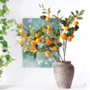 Fiori decorativi Piante artificiali Foglie di taro colorate con motivi bianchi Decorare il giardino domestico