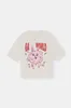Ganny Women 's T Shirts 올 매치 티셔츠 여름 인쇄 둥근 목 목마 캐주얼 트렌디 한 탑 쇼트 슬리브 여성 의류 113
