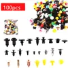 New 100Pcs Car Plastic Fastener Accessories For Renault Megane Duster Logan Clio 4 3 Laguna Sandero Scenic 2 Captur