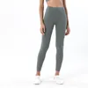 Damen-Leggings mit hoher Taille und angehobenem Gesäß ohne unangenehme Linien, 9-Punkt-Sport-Yogahose