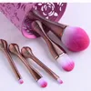 Make-upborstel 5 sets borstels Schoonheidshulpmiddelen Leuke vorm gemaakt in China Hoogwaardig nieuw product Lollipop Set w0w3 #