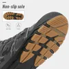 Wanderschuhe Herren Winterstiefel Plüsch warm warmes Trekking Anti-Rutsch wasserdicht für Outdoor-Aktivitäten im Herbst und