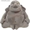 Pluszowe lalki 26 cm, zwłaszcza brzydkie i urocze zabieg Plush Pluszowa zabawka zabawa Maitreya Buddha Plush Doll Anime Plush urodziny Q240322