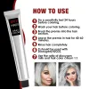 Tools Ms Dear Hair Dye Permanent Light Grey Dyeing Cream for Women Men Fast Silver Dye Natural Plant Essence Hair Dye Cream Cosmetic