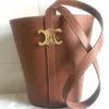 CELIES Borsa ad arco trionfale Arch 2024 Nuovo secchiello per l'acqua Pura pelle bovina Borsa interna aperta Spalla singola Diagonal Straddle Versatile Donna Instagram