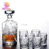 Bar Gereedschap DEOUNY Vierkante Kristallen Glazen Wijnfles Transparante Kruik Whisky Karaf 500 ML 1000 ML Thuis Bar Tool 240322