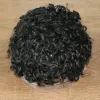 Toupees Curly Human Hair Pieces Toupee for Men 20mm Curly Natural Hairline Super Thin Durable Skin Base Replacement System Male Toupee