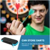 Darts Entertainment opbergkoffer Draagbare accessoiredoos 220913 Drop Delivery Sport Buiten Vrije tijd Games Dhvsu