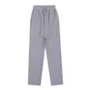 24 Paris Designer Casual Pant AM Mens Calças Sweatpants Amis Moda Br Macaron Bordado Amor Casual Versátil Calças de Perna Reta Outono Inverno Calças Soltas