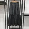 女性のブラウスサマーのブラウスファッションスラッシュネックスリムトップ /ウエスト膝ハイスイングプリーツスカート