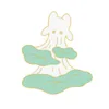 Bonito pequeno cogumelo planta broche bonito anime filmes jogos duro esmalte pinos coletar metal dos desenhos animados broche mochila chapéu saco colar lapela emblemas